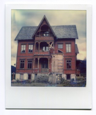 Haunted House, Norway. Polaroid by Florent Dudognon