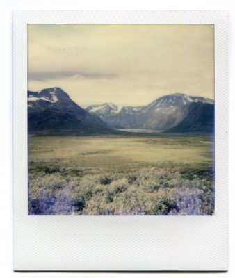 Valdresflya, Norway. Polaroid by Florent Dudognon