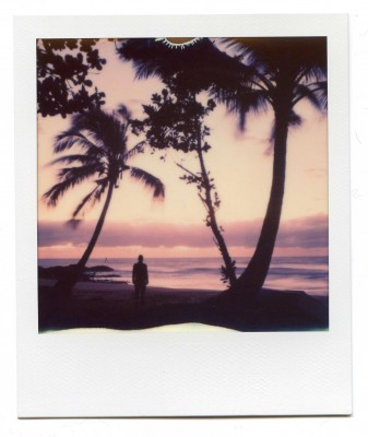 Dawn, Australia. Polaroid by Florent Dudognon