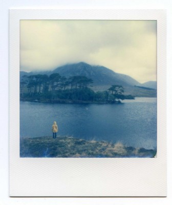 Derryclare Lough, Ireland. Polaroid by Florent Dudognon