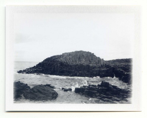 Giant Causeway, Ireland. Fuji Instant film by Florent Dudognon