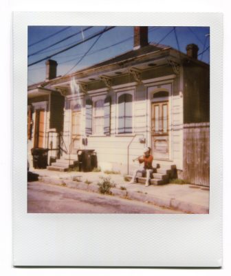 Marigny trumpet. Polaroid by Florent Dudognon