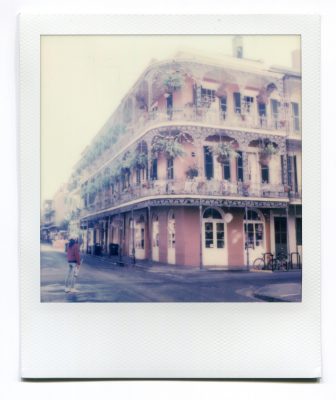New Orleans house. Polaroid by Florent Dudognon
