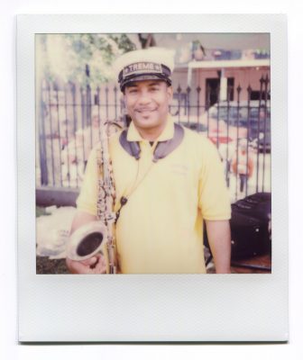 Cedric Wiley. Polaroid by Florent Dudognon