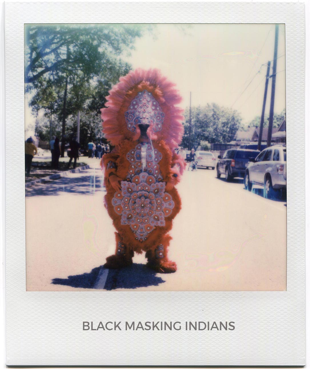 Black Masking Indians Florent Dudognon Polaroid