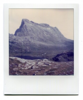 Stigbotthornet, Norway. Polaroid by Florent Dudognon