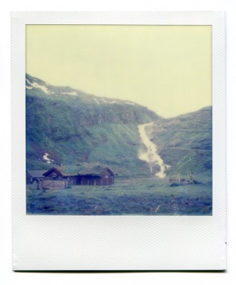 Sendefossen, Norway. Polaroid by Florent Dudognon