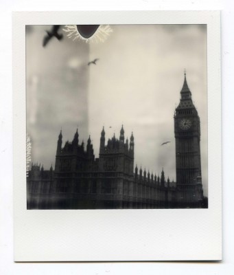 Big Ben, England. Polaroid by Florent Dudognon