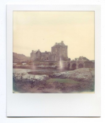 Eilean Donan Castle, Scotland. Polaroid by Florent Dudognon