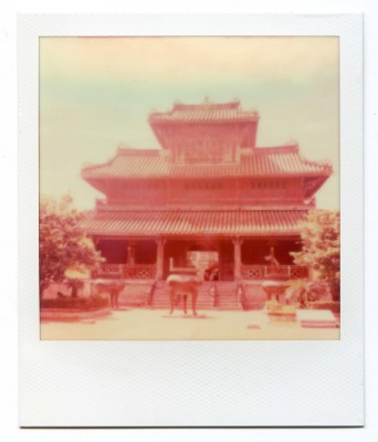 Hiem Lam pavilion, Hué, Vietnam. Polaroid by Florent Dudognon