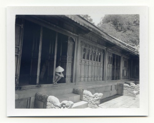 Imperial mausoleum, Vietnam. Fuji Instant film by Florent Dudognon