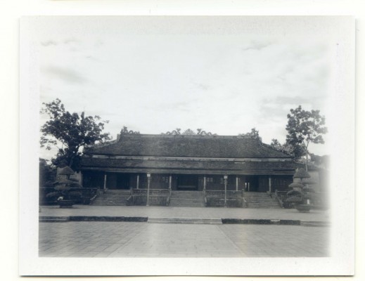 Imperial house, Hué, Vietnam. Fuji Instant film by Florent Dudognon