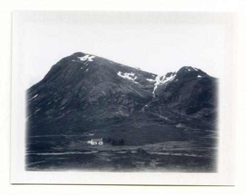 Isolated. Scotland. Fuji Instant film by Florent Dudognon