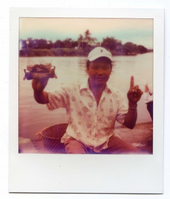 Le Crabe aux pinces d'or. Vietnam. Polaroid by Florent Dudognon