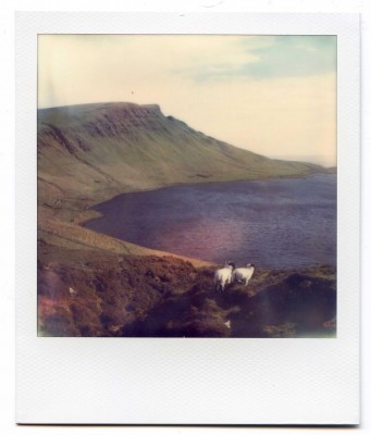 Loch Mor, Scotland. Polaroid by Florent Dudognon