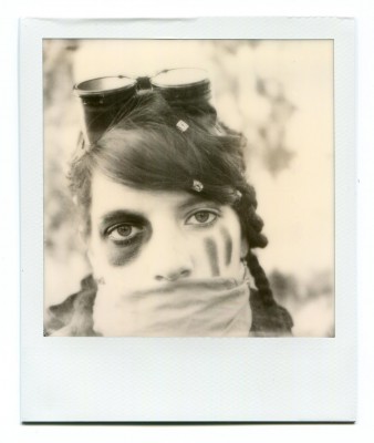 Polaroid portrait by Florent Dudognon