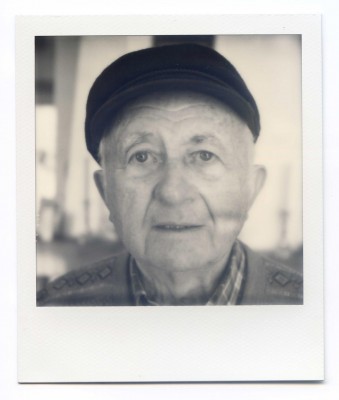 Polaroid portrait by Florent Dudognon