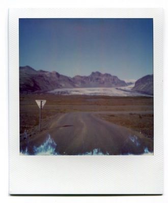 Skaftafell, Iceland. Polaroid by Florent Dudognon