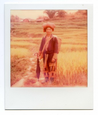 Ta May, Vietnam. Polaroid by Florent Dudognon