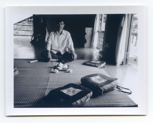 Tea time, Vietnam. Fuji Instant film by Florent Dudognon