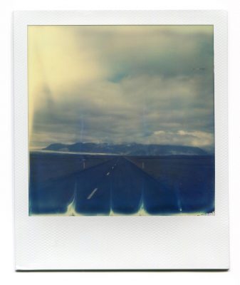 Vatnajokull, Iceland. Polaroid by Florent Dudognon