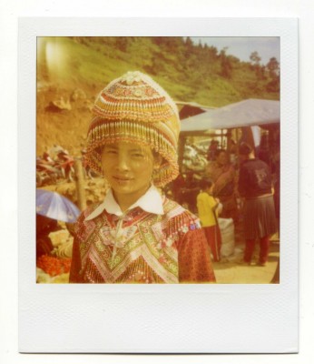 Vietnam portrait. Polaroid by Florent Dudognon