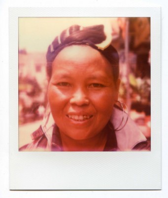 Vietnam portrait. Polaroid by Florent Dudognon