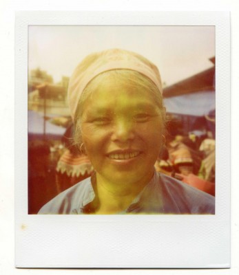 Vietnam portrait. Polaroid by Florent Dudognon