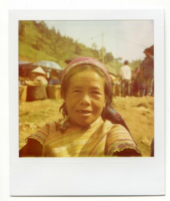 Vietnam portrait. Polaroid by Florent Dudognon