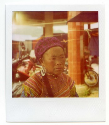 Vietnam portrait. Polaroid by Florent Dudognon
