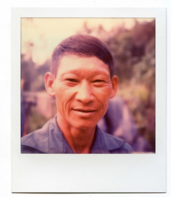 Vietnam portrait. Polaroid by Florent Dudognon