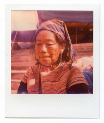 Vietnam portrait. Polaroid by Florent Dudognon