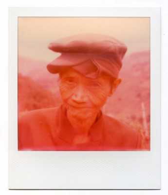 Vietnam portrait. Polaroid by Florent Dudognon
