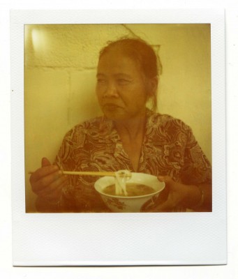 Vietnam portrait. Polaroid by Florent Dudognon