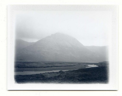 River, Scotland. Fuji Instant film by Florent Dudognon